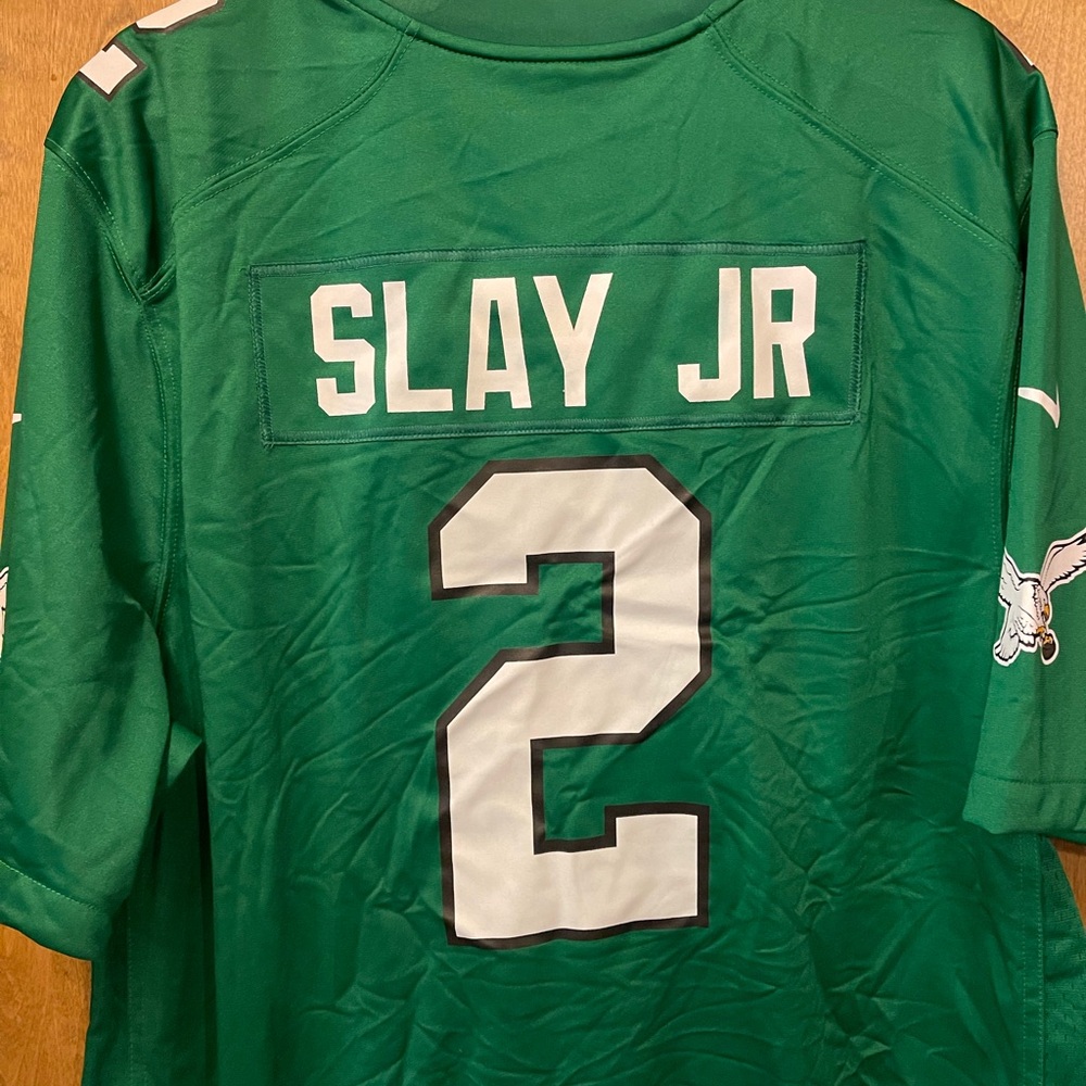 Nike Green Football Jersey with White Details